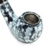 Ceramic Wood Smoking Pipe with Mouthpiece for Cigarettes - 5