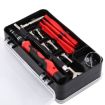 135 in 1 Mobile Phone & Clock Repair Screwdriver Tool Set (Black Red) - 4