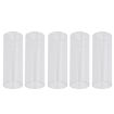 5PCS Transparent 60mm Acrylic Guitar Slide Tube Folk Block - 1