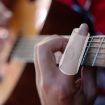 5PCS Transparent 60mm Acrylic Guitar Slide Tube Folk Block - 5