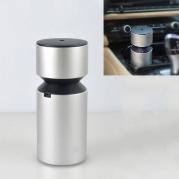 Silver Car Essential Oil Diffuser Aromatherapy Cold Fragrance Machine - 1