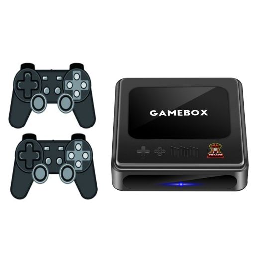 GD10 64G Dual System 4K HD TV Game Console w/ 30000+ Games - 1
