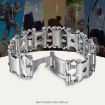 Multifunctional 316L Stainless Steel Survival Bracelet for Men - 4