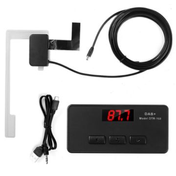 Car DAB+ Digital Broadcasting Receiver with FM Forwarding - 1