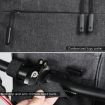 Rhinowalk Multi-function Bicycle Front Handle Bag - Full Black - 4