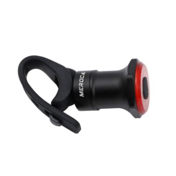 MEROCA MX2 Smart Sensor USB Bike Tail Light, Seat Tube Black - 1