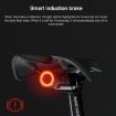 MEROCA MX2 Smart Sensor USB Bike Tail Light, Seat Tube Black - 5