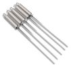 BBQ Skewer Set: 5 PCS Stainless Steel Pins with Heat-Proof Handles - 1