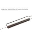 BBQ Skewer Set: 5 PCS Stainless Steel Pins with Heat-Proof Handles - 3