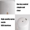 E15 USB Humidifier & Aroma Diffuser Portable Sprayer (Glacier White) - 4