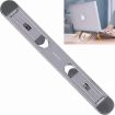 Oatsbasf Foldable Notebook Bracket with Fan Heater (Silver) - 1