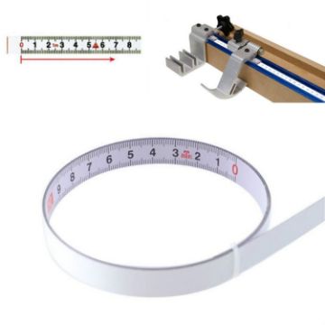 1m Self-adhesive Sticky Steel Ruler with Glue Scale Tape Measure - 1