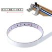 4m Self-Adhesive Sticky Scale Steel Ruler with Glue, Reverse - 1