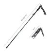 TANERDD TR-D0001 Folding Aluminum Trekking Poles (Black, Short) - 2