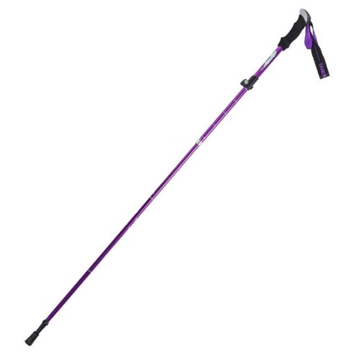 TANERDD TR-D0001 Folding Trekking Poles Aluminum Alloy (Purple) - 1