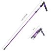 TANERDD TR-D0001 Folding Trekking Poles Aluminum Alloy (Purple) - 2