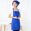2PCS Black Kitchen Chef Aprons With Pockets for Cooking & Baking - 4