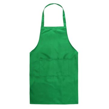 Green 2PCS Kitchen Chef Aprons with Pockets for Cooking & Baking - 1