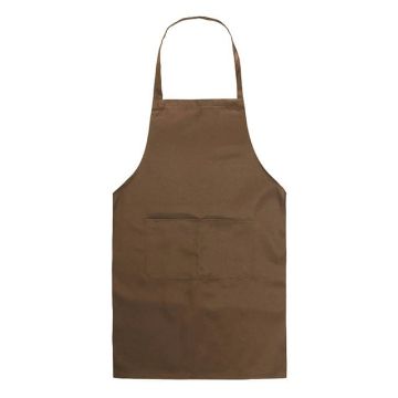 2PCS Kitchen Chef Aprons with Pockets for Cooking Baking (Coffe) - 1