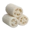 White Natural Loofah Bath & Body Sponge Scrubber - Large 12.5cm - 2