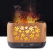 Colorful Flame Incense Lamp Humidifier with Remote, UK Plug - 4