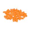 Silicone Cat Nail Caps - 20 PCS, Soft, Size S, Orange - 2
