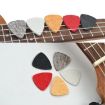 Ukulele Guitar Felt Picks Set, 10 PCS (White) - 2