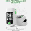 Black X1805 Finger Clip Oximeter - Oxygen Saturation & Heart Rate Monitor - 2