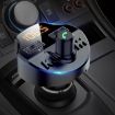 T66 Car Bluetooth MP3 Player & FM Transmitter Charger - 5