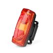 Self-Generating Magnetic Bicycle Taillight, Waterproof Safety (Red) - 2