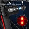 Self-Generating Magnetic Bicycle Taillight, Waterproof Safety (Red) - 4