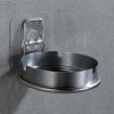 Stainless Steel Ashtray & Cigarette Rack for Hotel Bathroom - 1