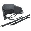 Portable Neck Pain Relief Hammock Pillow for Home Office (Black/Grey) - 1