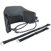 Portable Neck Pain Relief Hammock Pillow for Home Office (Black/Grey) - 3