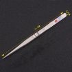 Stainless Steel Non-Slip Jewelry Tweezers with Slot and Lock - 3