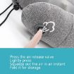 PL60 Neck Massager Inflatable U-Shaped Cervical Pillow (Gray) - 5