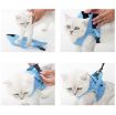 Grey Cat Leash Pet Chest Harness, Size L - 3