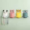 Koala Cartoon Animal Wall-Mounted Toothbrush Holder Shelf - 6