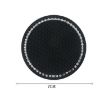 Universal Red White Diamond Honeycomb Car Coaster Anti-Slip Mat - 3
