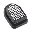 Diamond-Studded White Car Hook Seat Back Accessory - 1