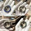 Rolex GMT Watch Case for 2813/8215/2836/3804/8200, Black Ceramic Ring - 4