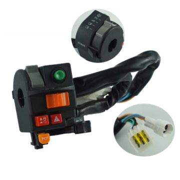 Multifunctional Motorcycle Handlebar Switch - General Use - 1