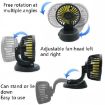 F409 12V Car Fan, General Shaking Head, Cigarette Lighter Port - 5