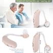 G25 Bluetooth Hearing Aid Elderly Sound Amplifier, EU Plug, Skin Color - 3