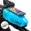 WEST BIKING Waterproof Bicycle Top Tube Bag - Blue - 1