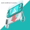 Nintendo Switch Lite Gamepad Grip Cover Case, 2 PCS (Blue) - 3