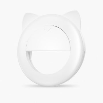 XJ17 LED Ring Light Cat Ears 2PCs - Large-Capacity Video Conference - 1