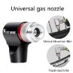 Bicycle CO2 Mini Pump - Portable Silver Pump - 6
