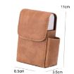 Cigarette Box Style Business Card Holder - Crazy Horse Apricot - 3