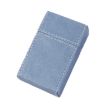 Light Blue PU Leather Portable Cigarette Case for Business - 1
